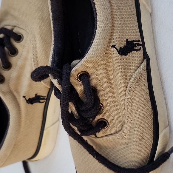Boys polo by Ralph Lauren sneakers size 12 - Picture 6 of 10